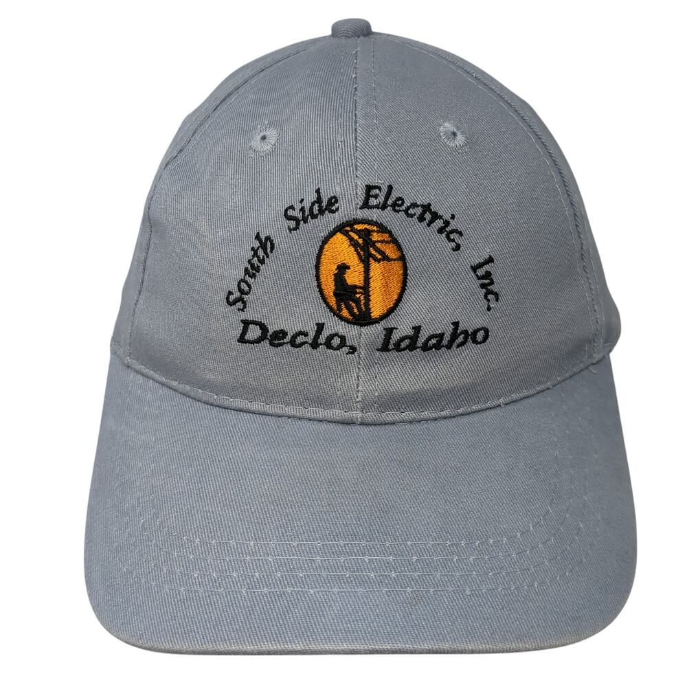 South Side Electric Inc Declo Idaho Baseball Cap Blue OS Adjustable Apollo USA